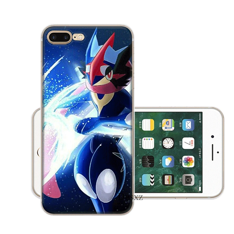 Чехол для мобильного телефона iPhone 11 Pro X XR XS Max 5 5S SE 6 6S 7 8 Plus жесткий чехол Покемон