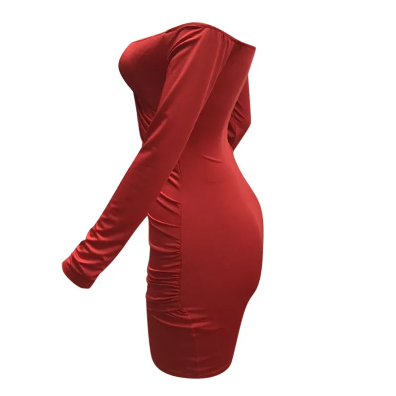 Женское платье тонкое в форме карандаша прямое новинка круглый вырез движущаяся