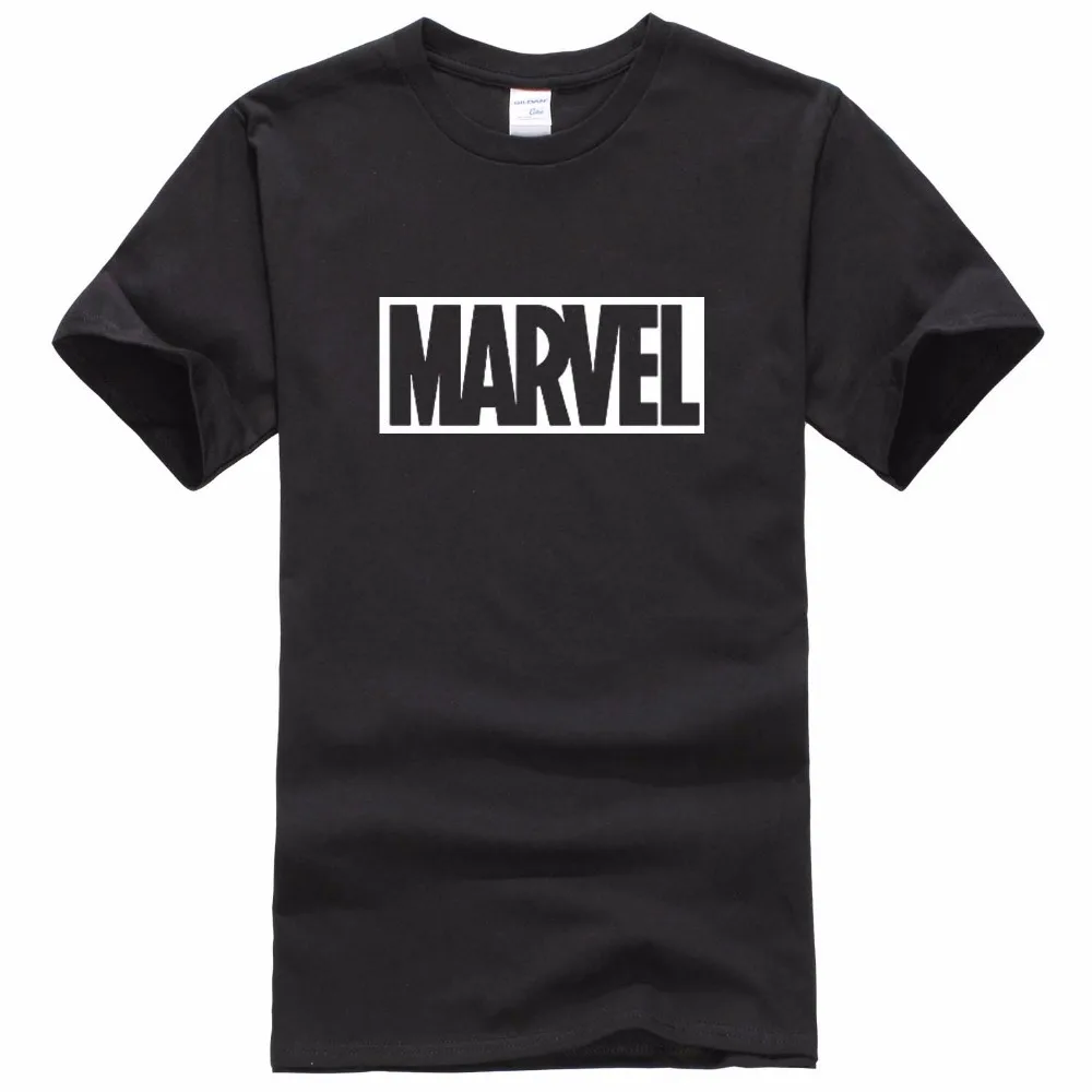 MARVEL футболка женская мода 100% хлопковые футболки для детей летняя Топы Женские