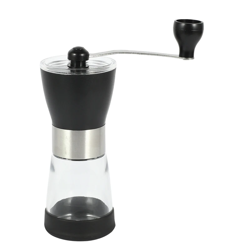 

Manual Coffee Grinder, Ceramic Coffee Mill, Adjustable Grind, Glass Jar, Built To Last, Top Rated
