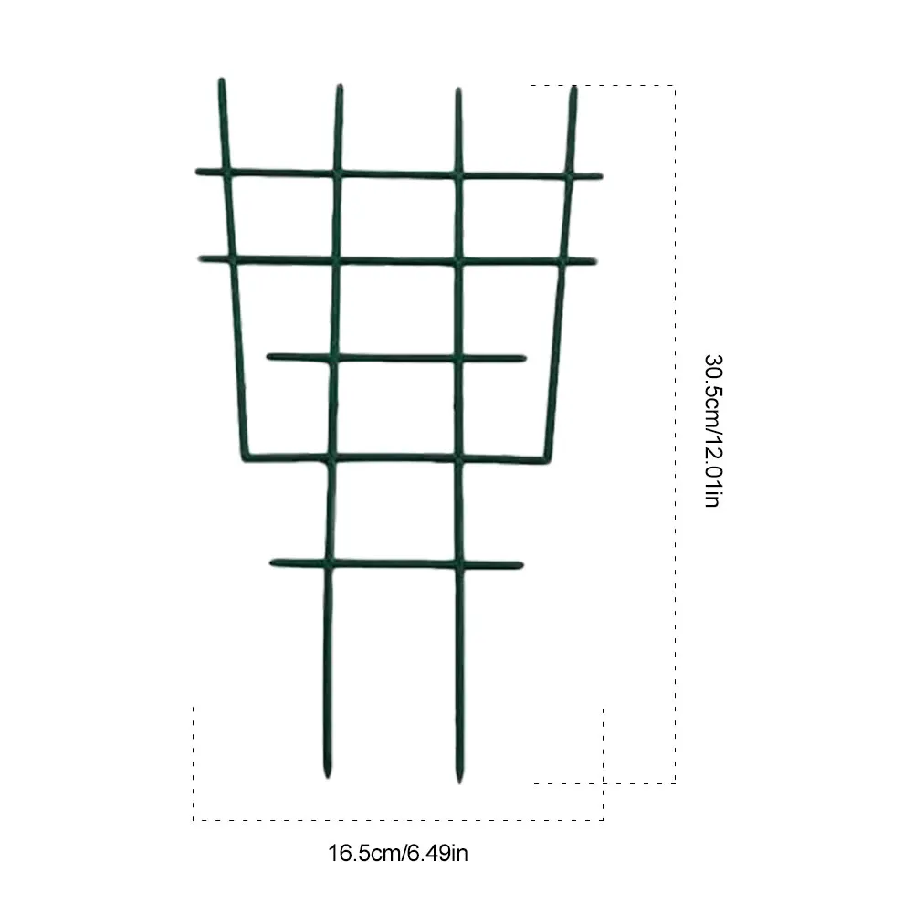

50pcs Garden Plastic Plant Support Frame Climbing Vine Support Shape The Blade PP Material Overlay Increase Climbing Height