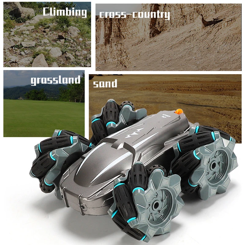 

1/18 4CH детский Радиоуправляемый электрический автомобиль игрушки 2,4G Радиоуправляемый 360 градусов флип левый правый движение Дрифт танцы тви...