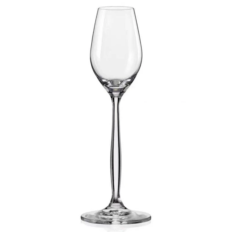 

2PCS/LOT Spirits Glass A Glass of White Wine Glass European Crystal Small Goblet Sweet