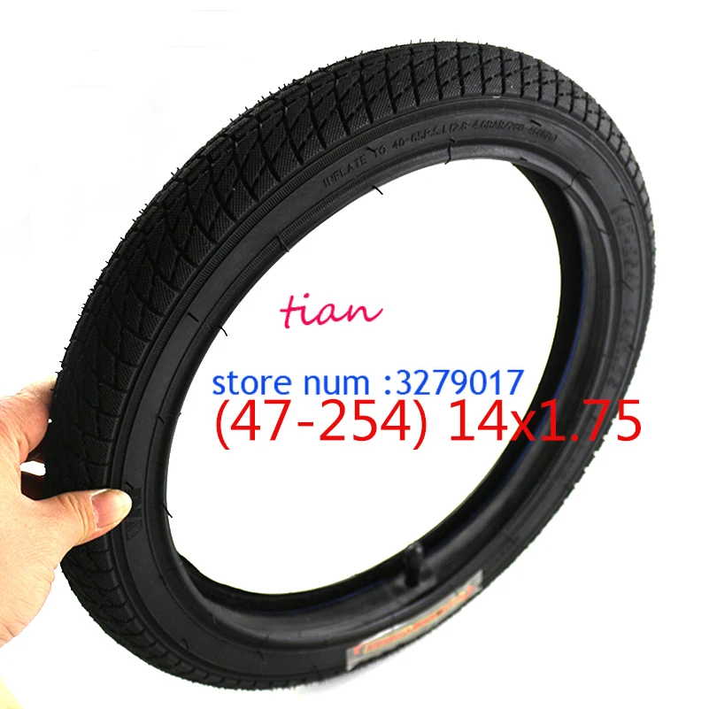 

Electric bicycle tires 14x1.75/47-254 Children Bicycle tyre and inner tube Ultralight Folding Bike accessories
