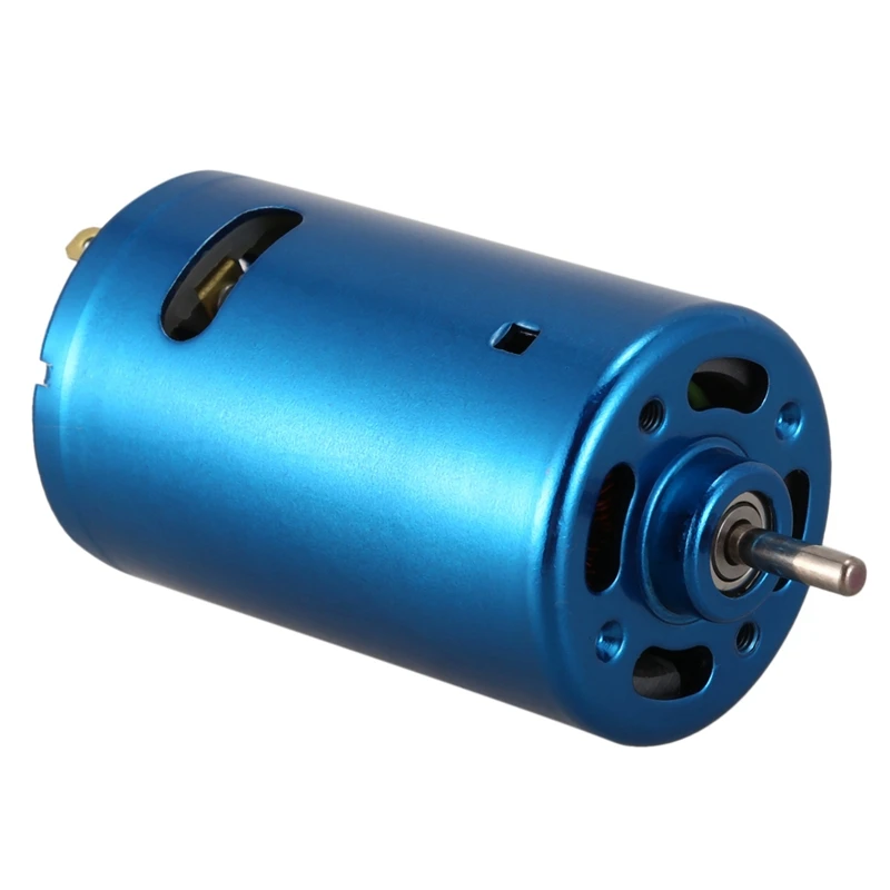 

1Pc Blue RS-550 DC Motor High Speed Large Torque RC Car Boat Model 12V 24V 30000RPM