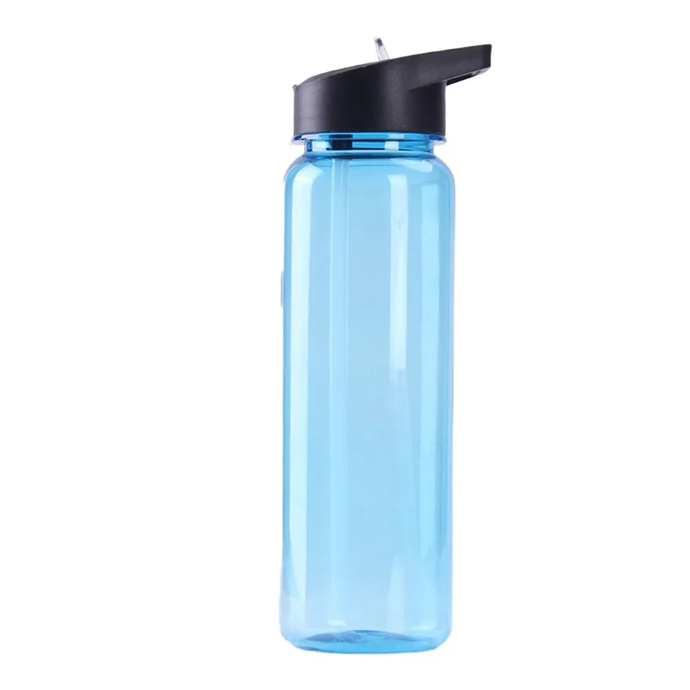 

750ml Portable Water Bottle Water Bottle With Straw Plastic Free Leakproof Sport Portable Drinks Mug Outdoor Sports Straw Cup