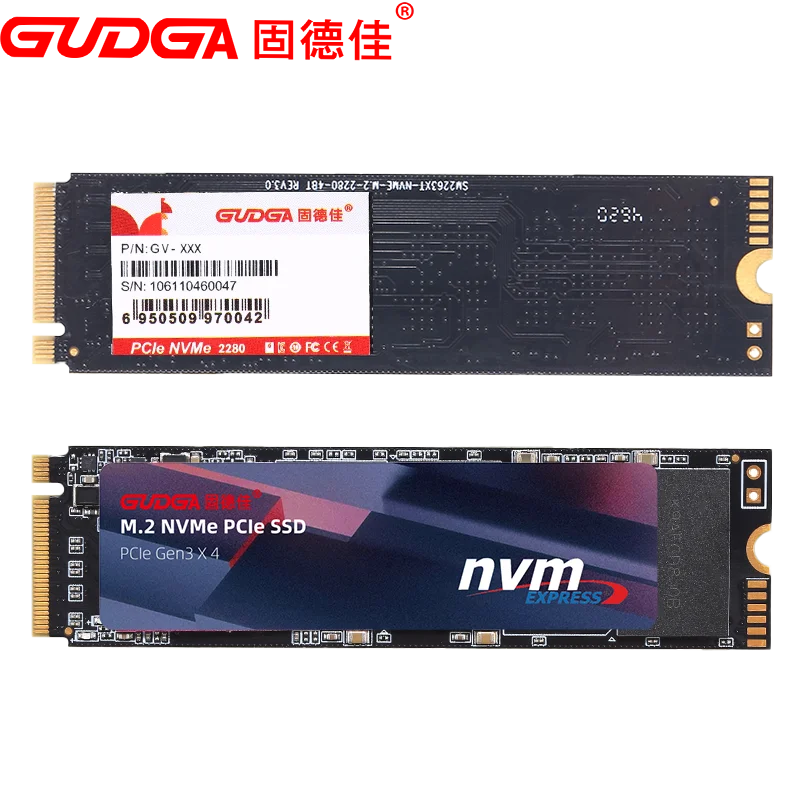 GUDGA M2 NVMe Pro внешний жесткий диск SSD с Dram M.2 PCIE 3 0x4 Внутренний твердотельный