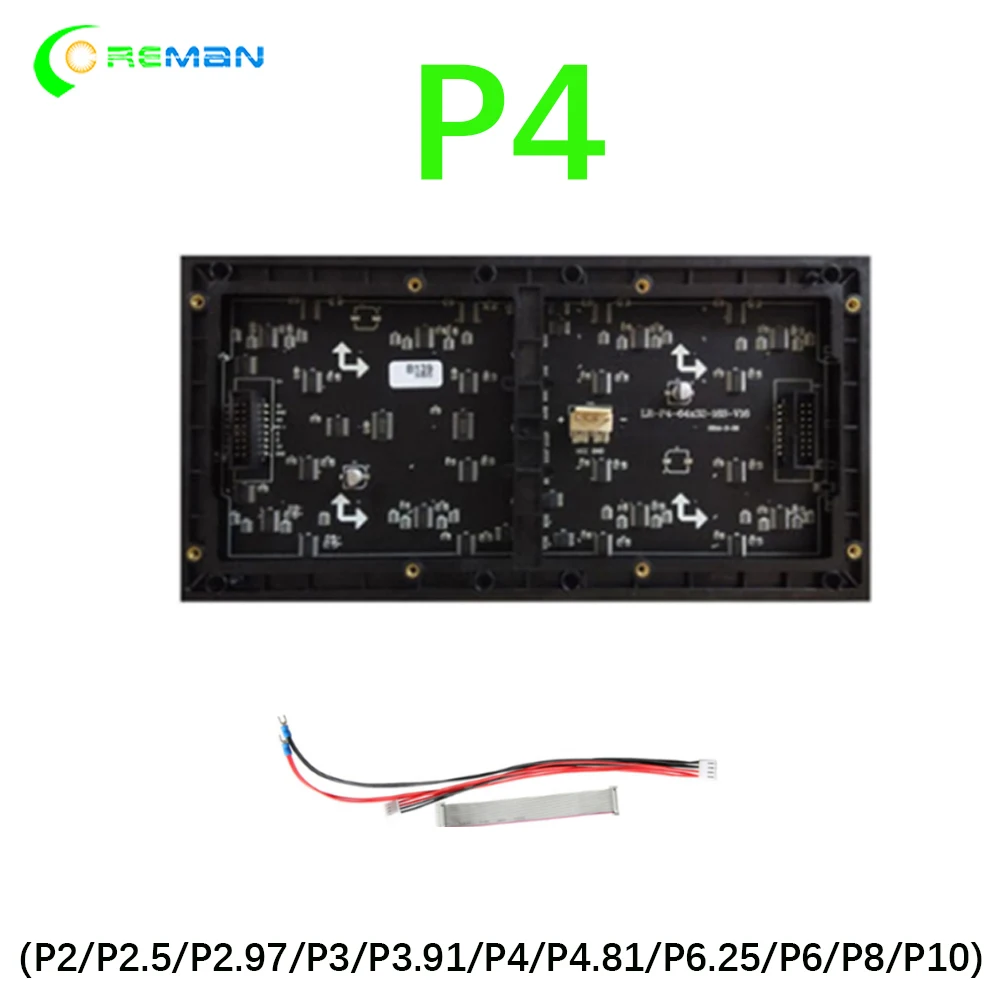 Ph4 Светодиодная панель матрицы 64*32 точечная матрица rgb светодиодный модуль p4 RGB