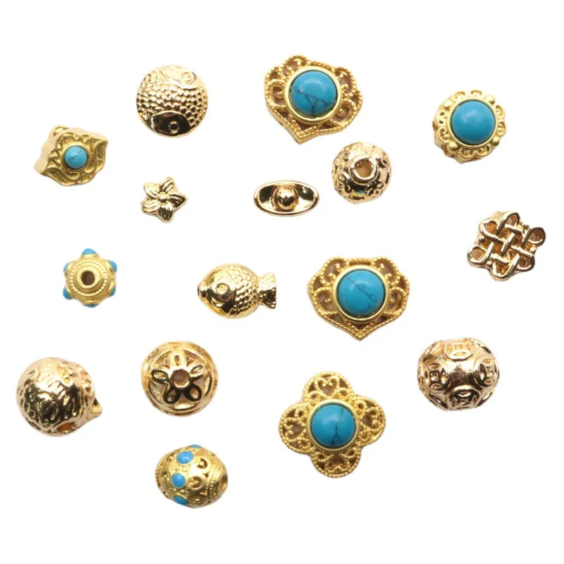 

Подвеска в китайском стиле, с эмалью, 5 шт.