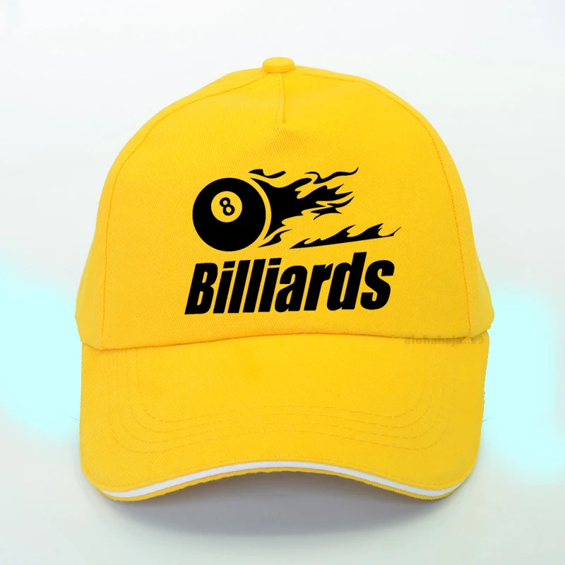 Snooker Letter Print baseball cap Fashion casual motion dad hat lovers Unisex Billiards hip hop snapback bone | Аксессуары для