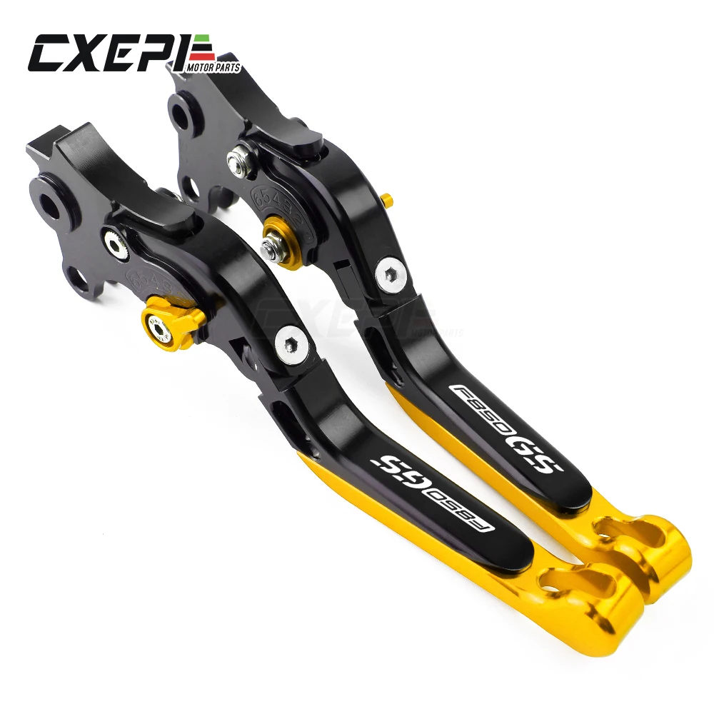 

For BMW F850GS F 850GS F850 GS 2018 2019 2020 Motorcycle CNC Folding Extendable Adjustable Clutch Brake Levers LOGO F850GS