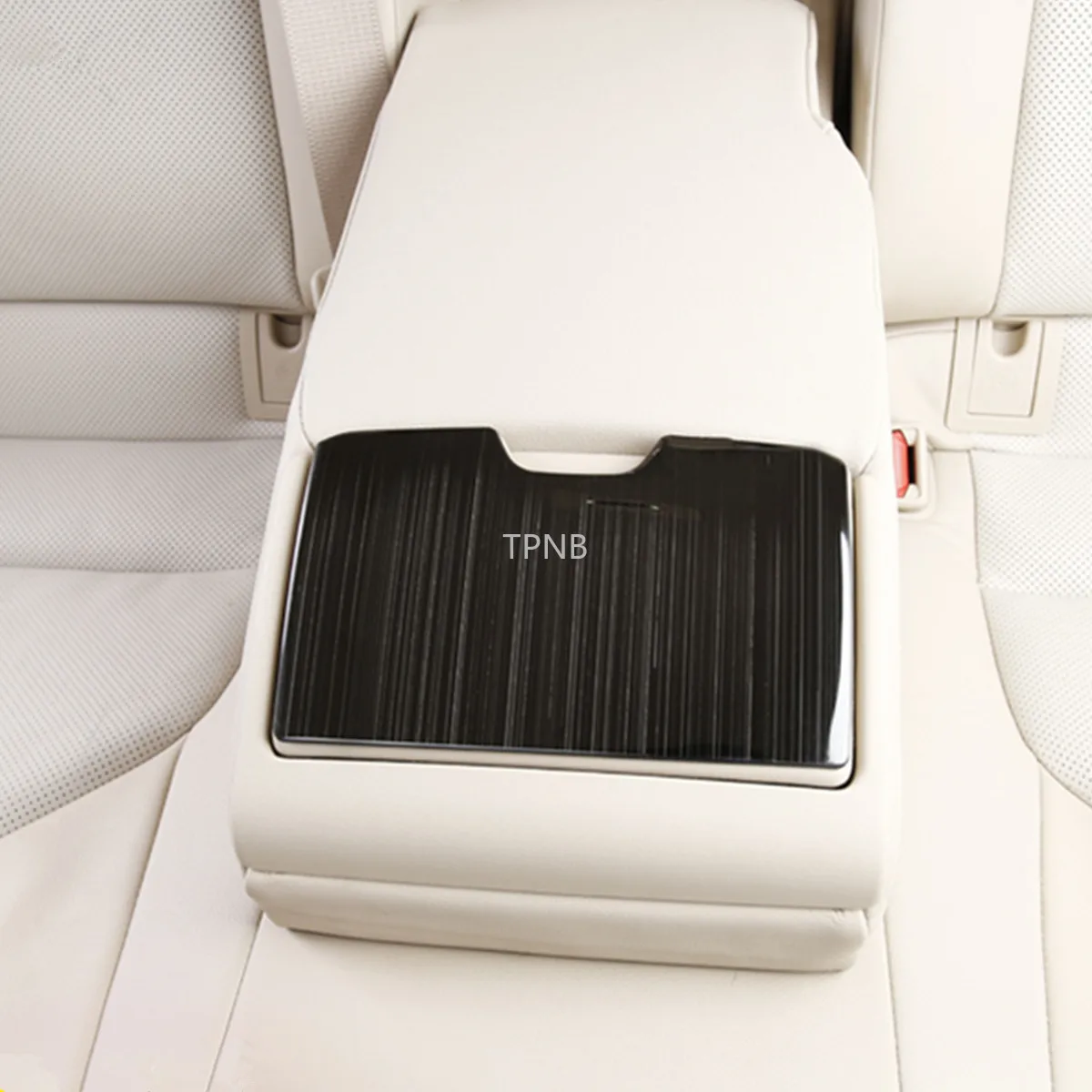 Задний подлокотник из нержавеющей стали подстаканник крышка отделка для Toyota Camry