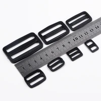 plastic non welded plating roller pin adjuster buckles for backpacks straps cat dog collar diy accessory for 15mm 20mm 25mm