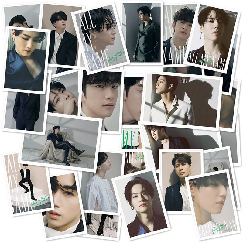 Мини-альбом Kpop GOT7 10th &ltCall My имя&gt Polaroid Photo Lomo Card K-POP коллекционные подарки для