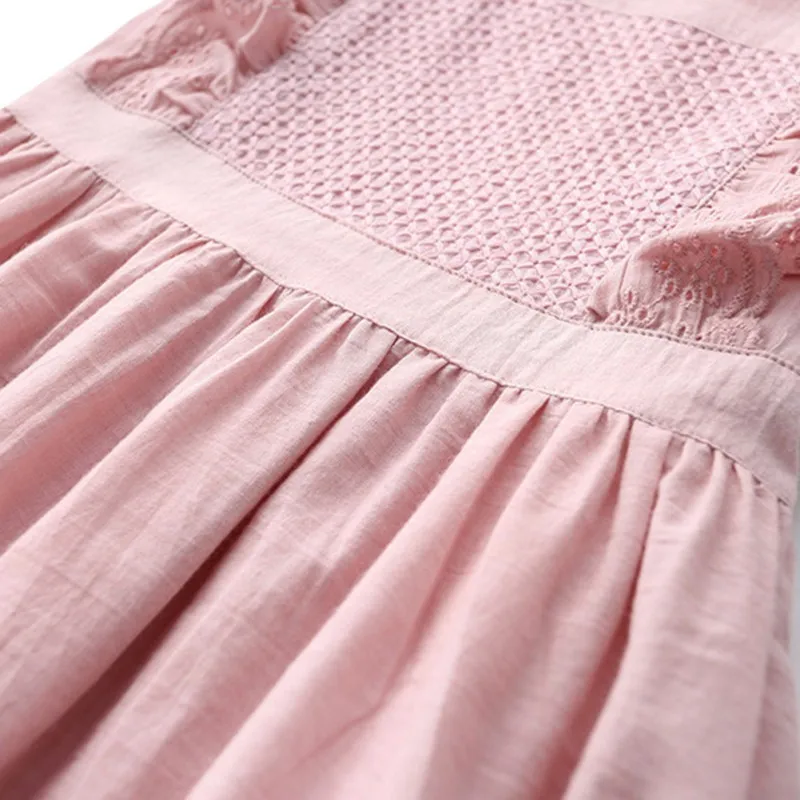 

Kids Baby Girls Cotton Dress Sleeveless Folding Hollow Flower Vest Princess Dress Sweet Csual Dress for Children