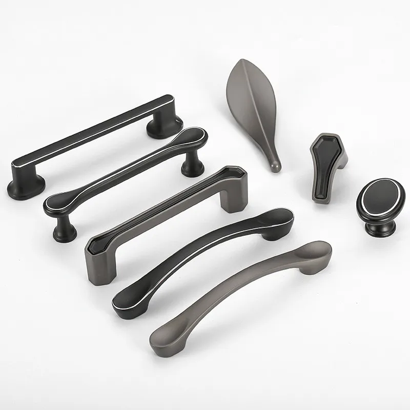 Серый цинковый сплав|Ручки шкафа| |