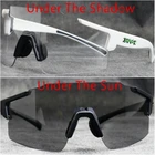 Черные фотохромные велосипедные солнцезащитные очки UV400, велосипедные очки, очки для рыбалки, пешего туризма, езды на горном велосипеде, спортивные солнцезащитные очки