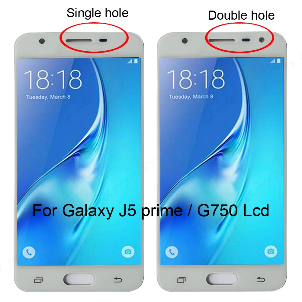Дисплей J5 Prime для SAMSUNG Galaxy G570 G570F SM-G570F ЖК-дисплей с сенсорным экраном дигитайзер