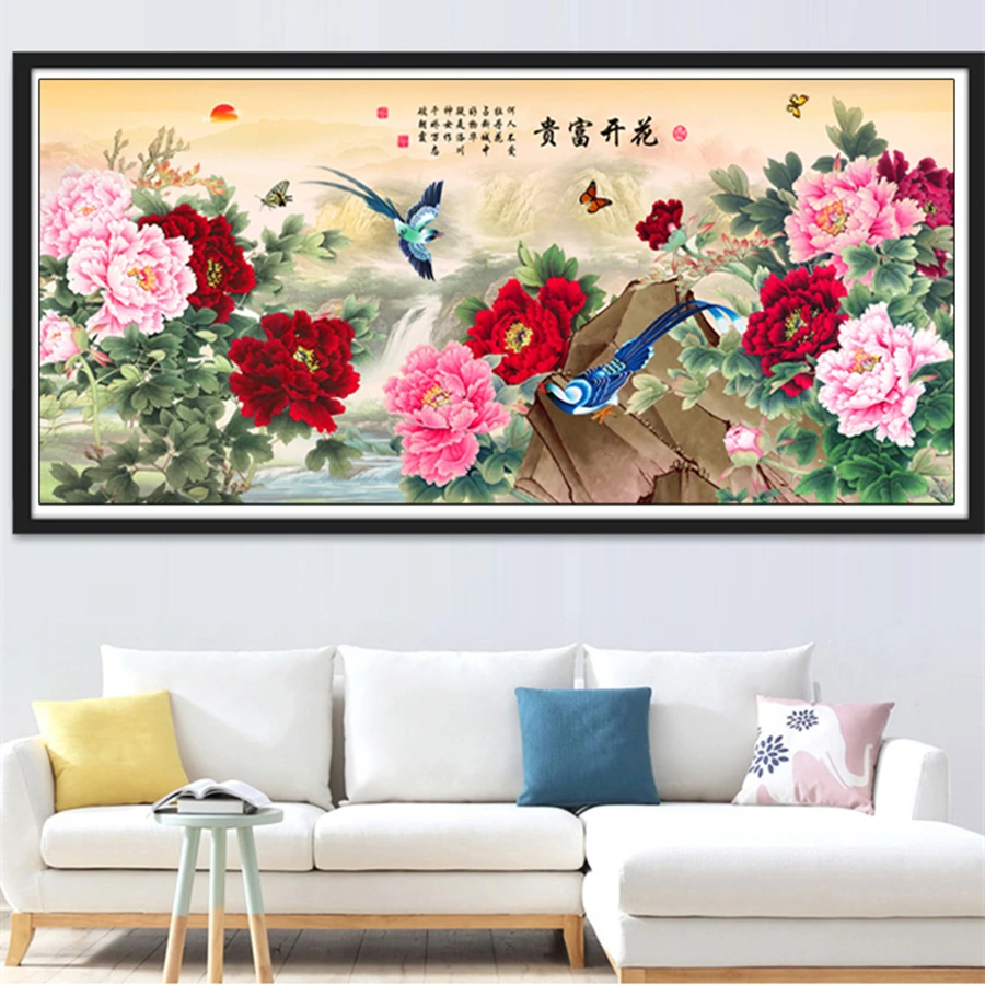 

DIY 5D Diamond Painting Flowers Style Lovely Kit Full Drill Square Embroidery Mosaic Art Picture Of Rhinestones Home Decor Gifts