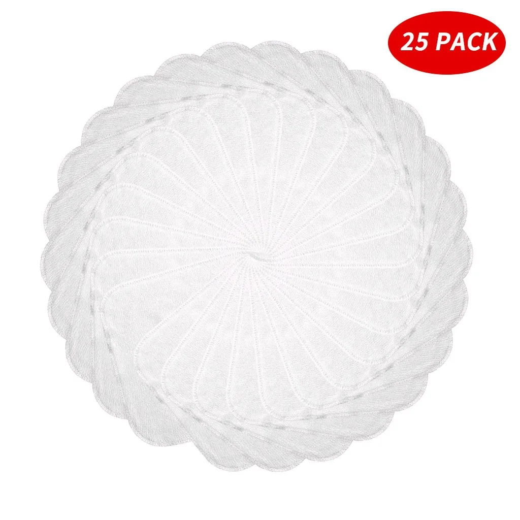 

25 Simple Face Towel Baby Soft Skin-friendly Suede Wash Towel Saliva Towel
