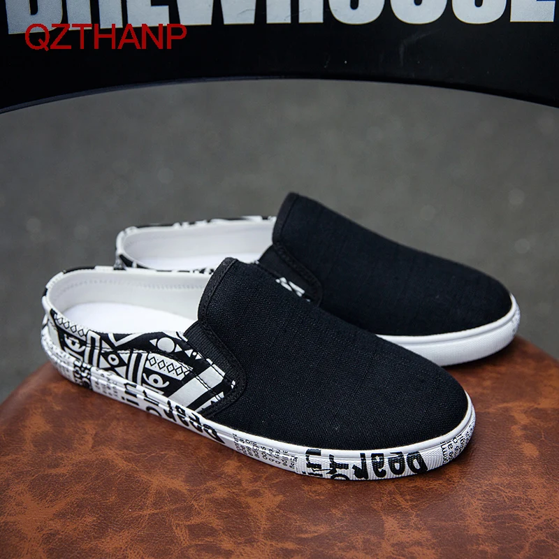 

Summer Casual Men Flats Lazy Breathable Denim Shoes Leisure Comfortable Male Shoes Adult Driving Loafers Zapatos High Quality