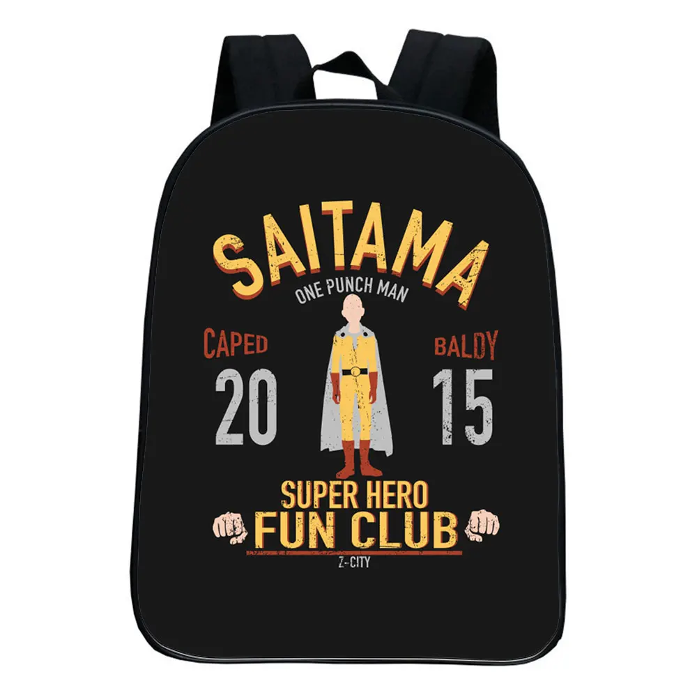 

Anime One Punch Man Backpack Boy Girl Rucksack Saitama Genos Children School Bags Teenager ONE PUNCH-MAN Backpack Book Bag