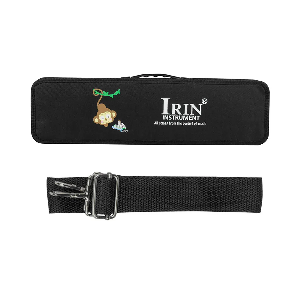 

IRIN W-32R 32-Key Melodica Carring Case Piano Style Mouth Organ Instrument Traval Bag with Shoulder Strap Handle