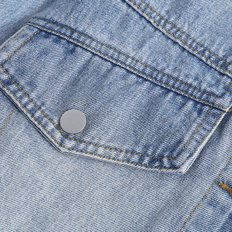 Женская джинсовая куртка новая модель весна-осень 2021 года модная свободная