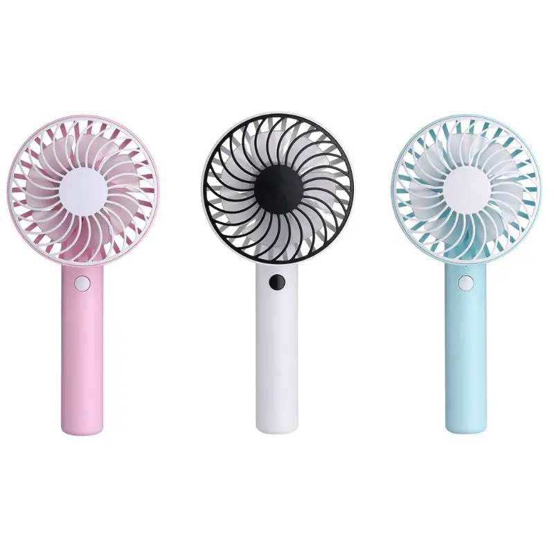 

Handheld Battery Operated Fan With 7 Blades 3 Speeds USB Chargin Low Nois Mini Fan Silent Fan Electric Hand Fan Portable