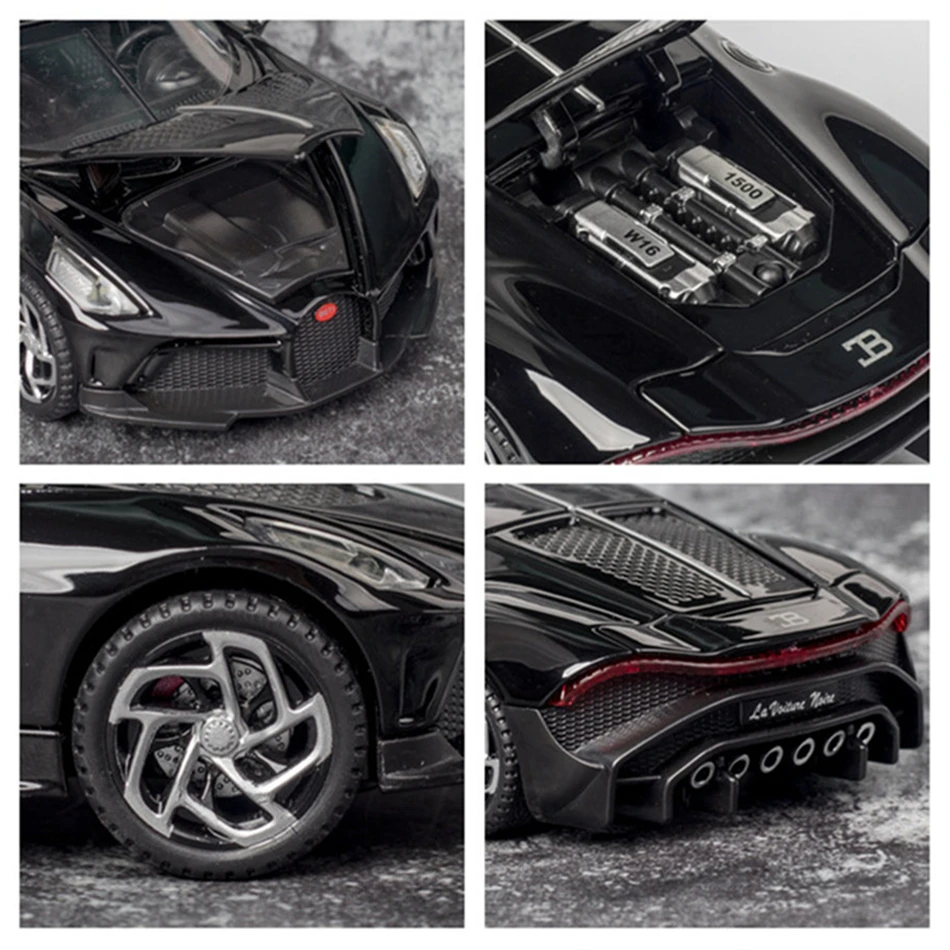 

Simulation Toy Car 1/32 LA super sports car alloy pull back 5 door toy model sound diecast cars children toys collection vehicle