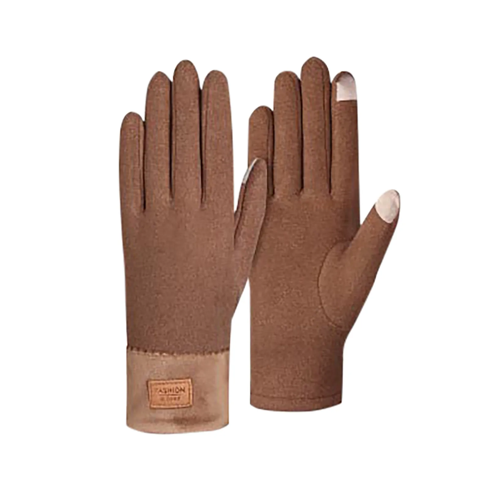 

Winter gloves Women Winter Outdoor Plus Velvet Thicken Keep Warm Casual Windproof Gloves Knitted gloves Korean style wild