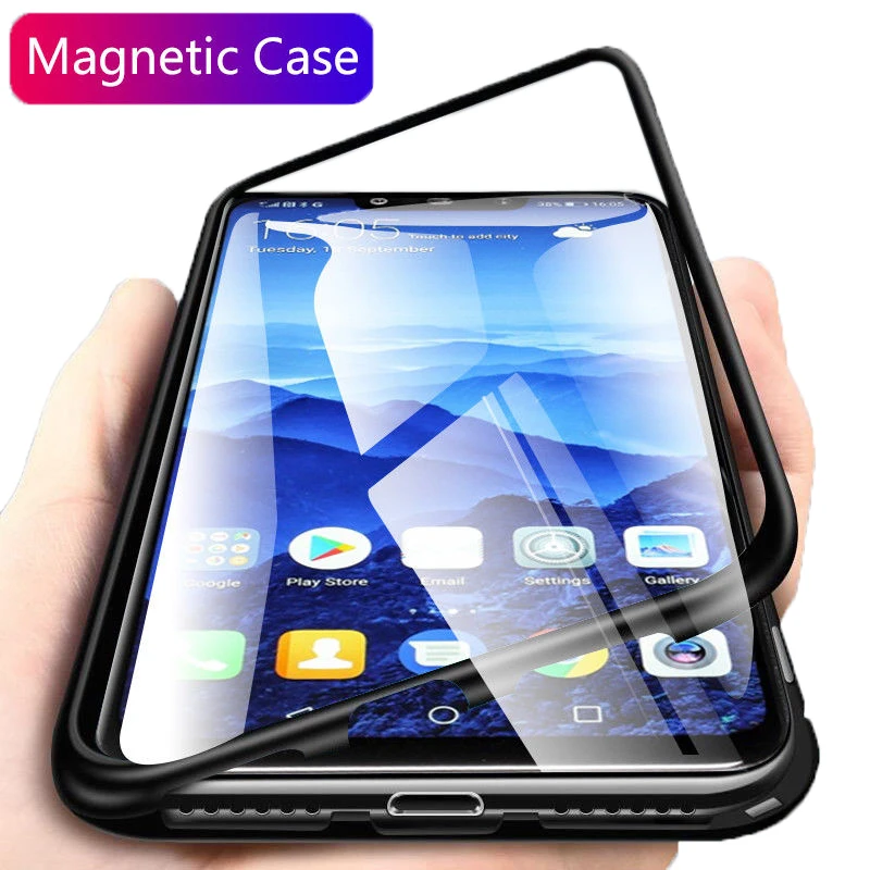 Магнитный металлический чехол для Samsung Galaxy S20 Ultra S10 S8 S9 Plus S7 Edge Note 10 Pro 8 9 A51 A71 A10 A20 A30