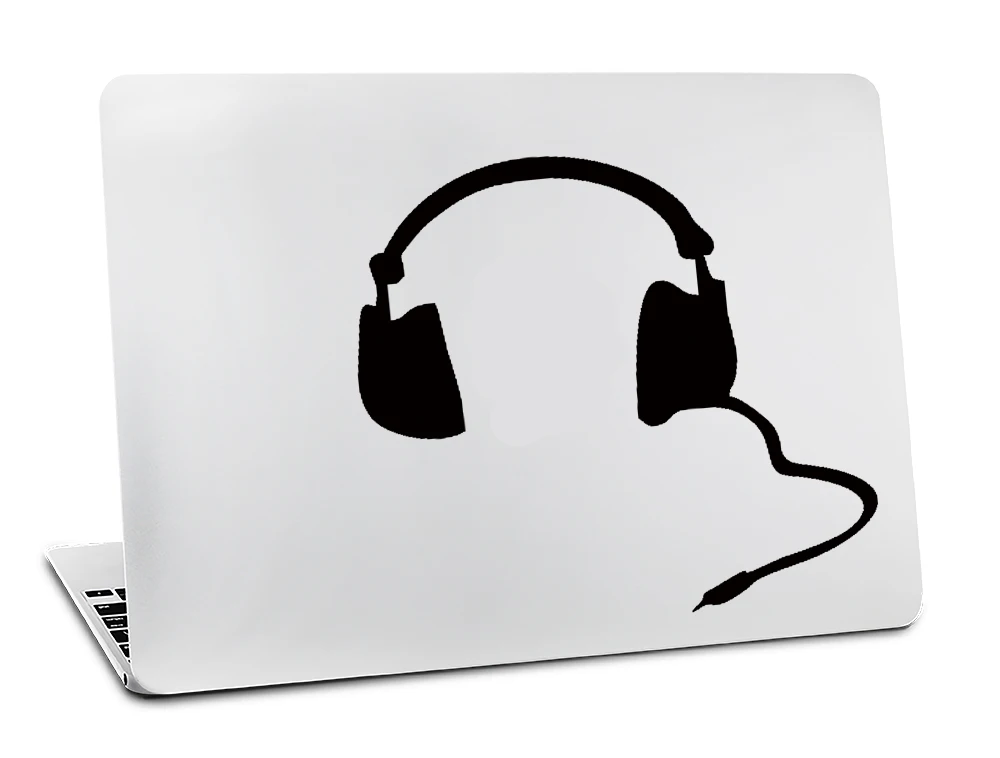 DJ наушники еды стикеры чехол для Macbook кожи Air 11 13 Pro 13 15 17 retina ноутбук винил пародия наклейка