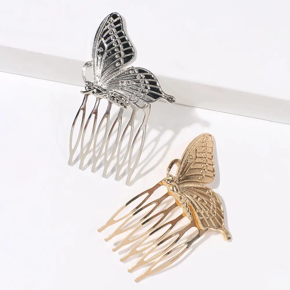 Заколки для волос женские в готическом стиле золотистые и Серебристые |