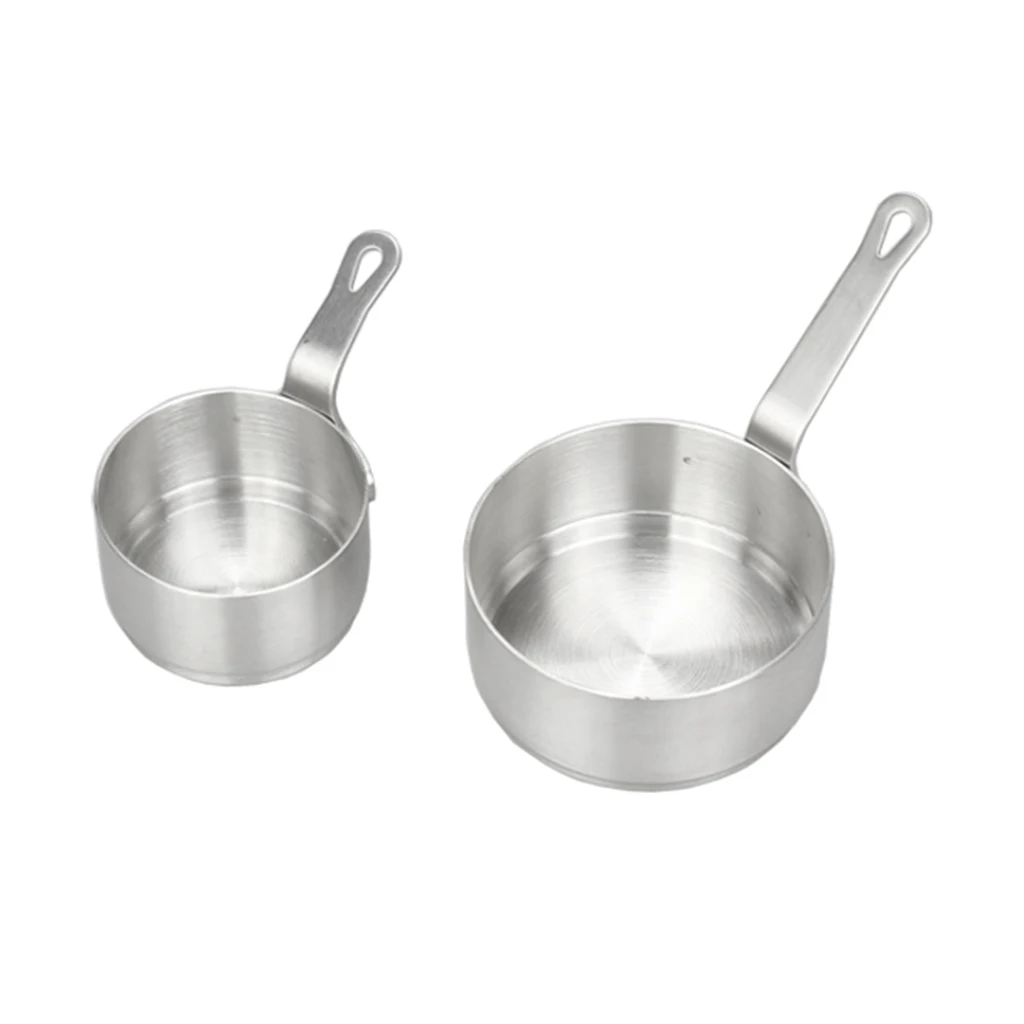 2pcs Nonstick Metal Cookware Kitchen Saucepan Sauce Pan Cooking Milk Pot Kit | Дом и сад