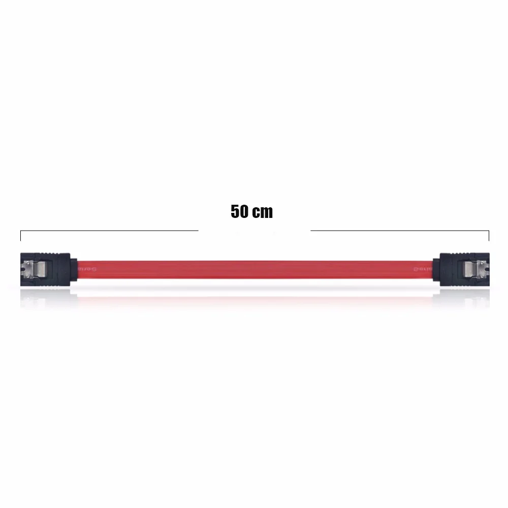 Кабель SATA 50 см серийный ATA SATA3 6 шт. прямые кабели для передачи данных 7-контактный