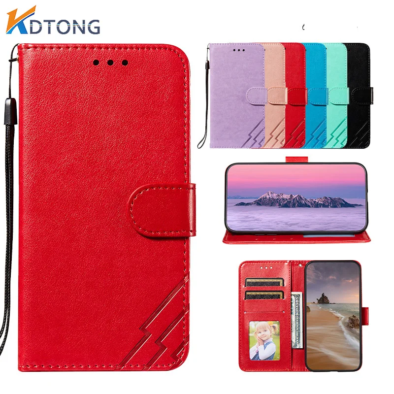 

Fashion Luxury Flip Leather Case For Google Pixel 5 XL 4A 5G With Card Slot Invisible Bracket Shockproof Phone Cover Capa Coque