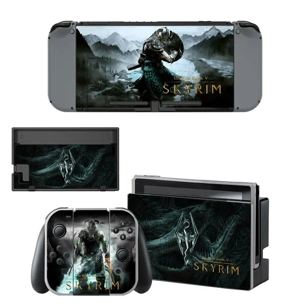The Elder Scrolls V Nintendo переключатель кожи Стикеры s скины для Switch консоли и Joy-Con