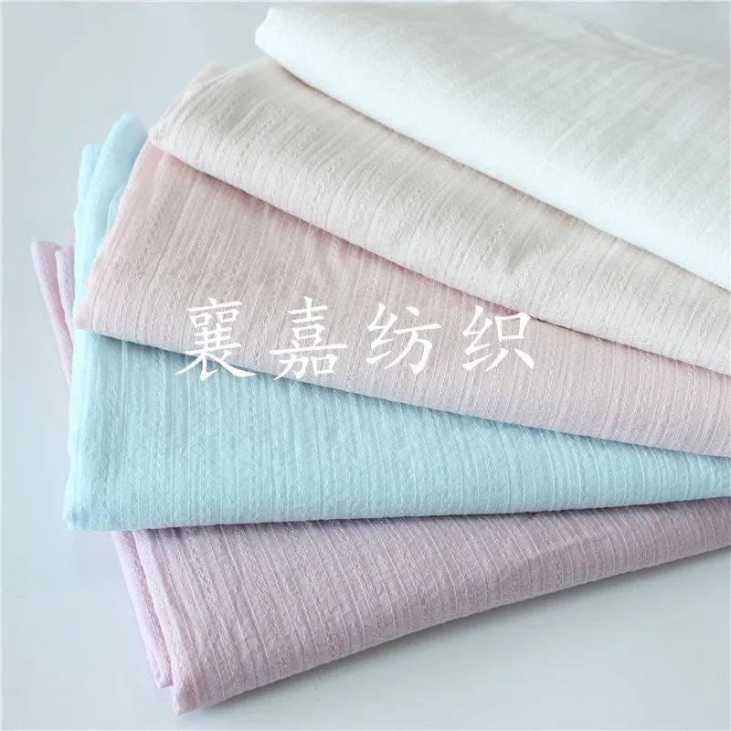 Хлопчатобумажная ткань жаккард пастырской небольшой свежий платье для рубашек