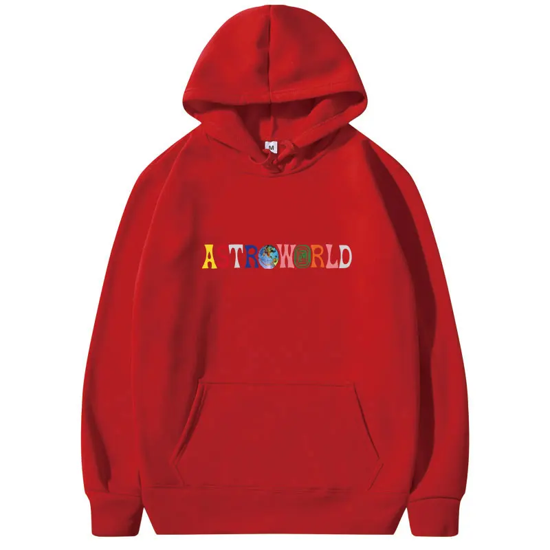 Женский пуловер с надписью TRAVIS SCOTT ASTROWORLD модная толстовка капюшоном уличная