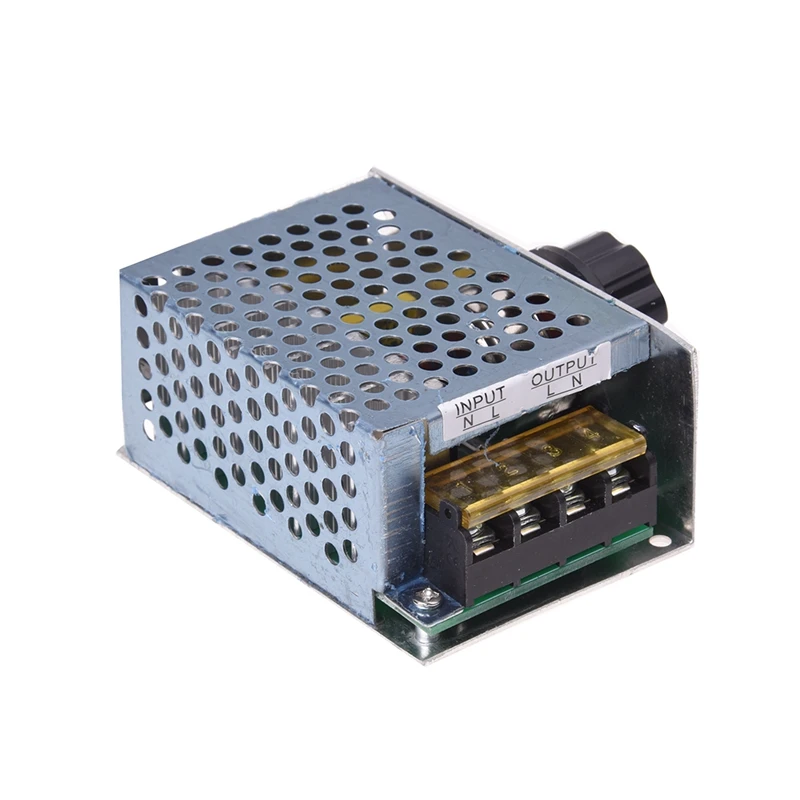 HOT-Voltage regulator Voltage Speed Controller SCR Dimmer + Shell AC 220V 4000W | Обустройство дома