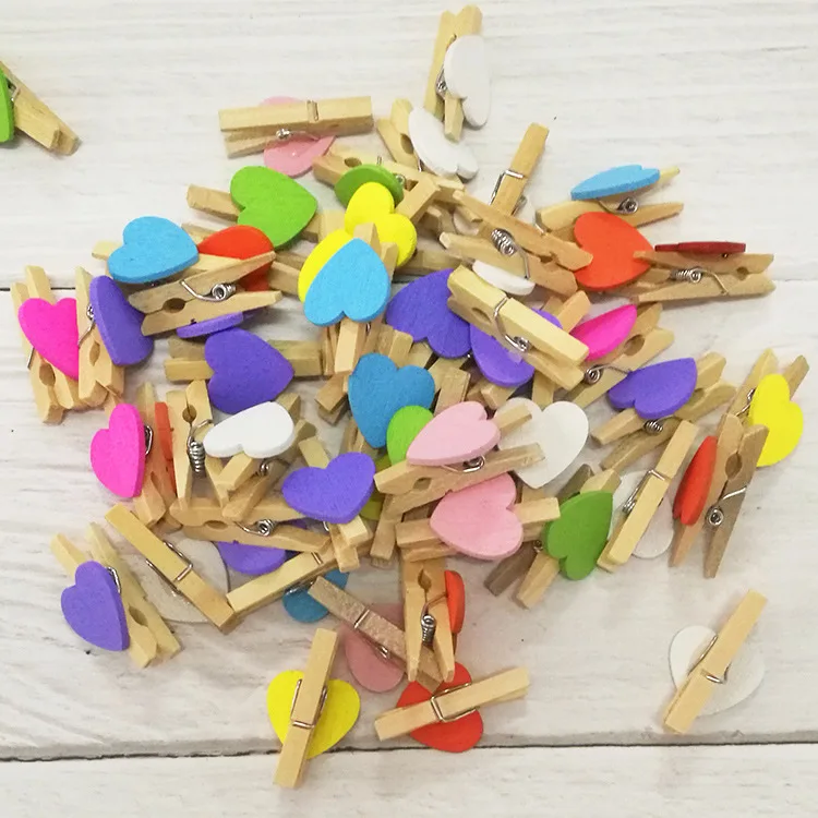 5 шт. деревянные зажимы для нот 35 мм|Украшения своими руками вечеринки| |