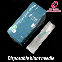 south korea blunt needle disposable sterile microplastic small round head dental open mouth needle 18g21g22g23g25g