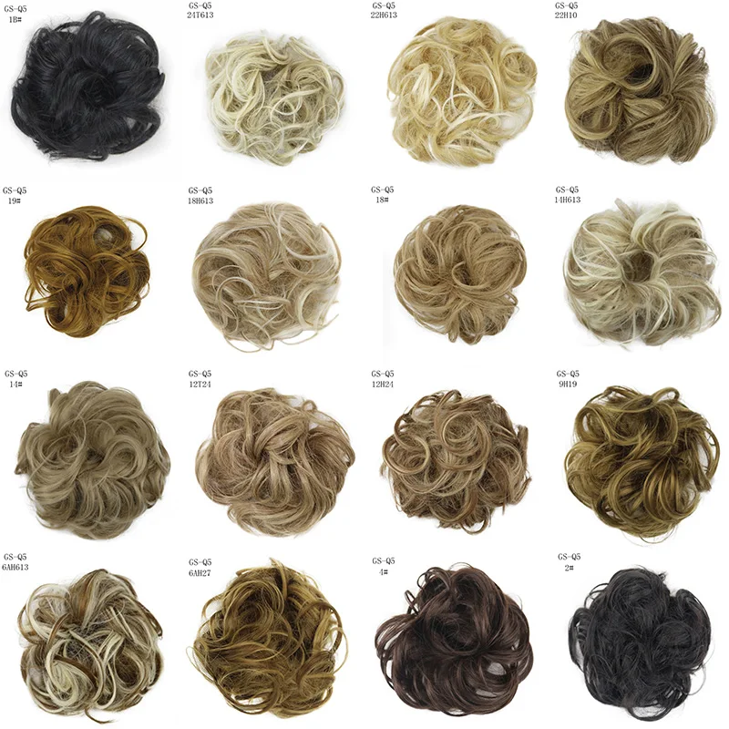 Женская тиара из высокотемпературного волокна эластичные волнистые кудрявые