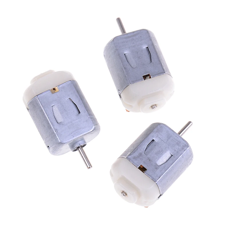 3 шт. миниатюрный двигатель постоянного тока сделай сам для игрушек 130 маленький