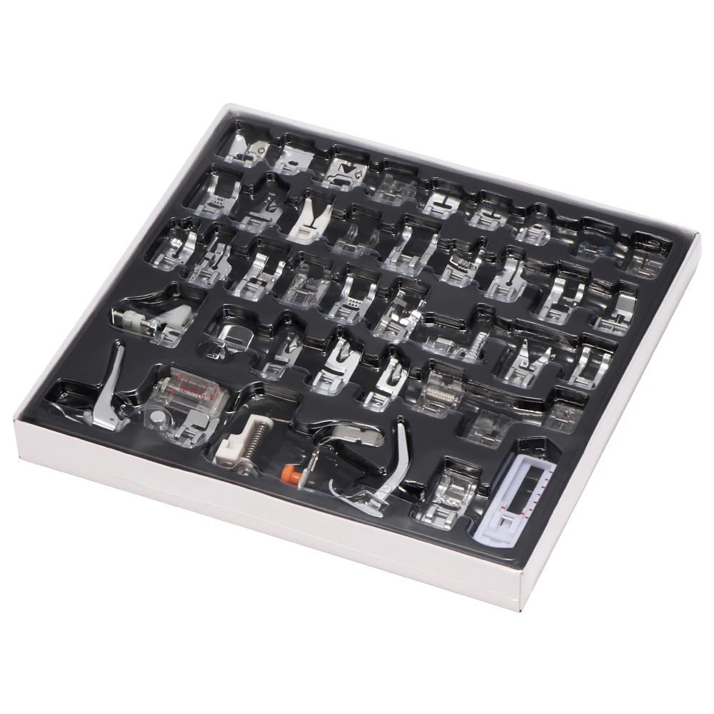 42 шт. домашние ножки швейной машины прижимная лапка для Швейные аксессуары