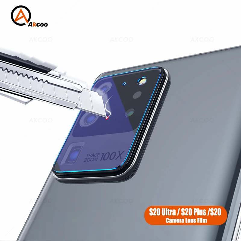 Akcoo S20 ультра протектор камеры HD пропускание против царапин для Samsung Galaxy Plus пленка