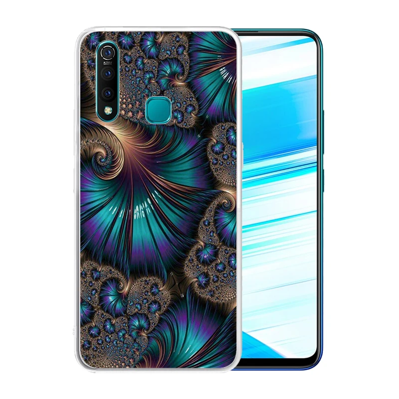 ДЛЯ VIVO Z5X Z5 Z3 Z3i Z1 Z1i iQoo Pro NEO Мягкие силиконовые прозрачные ТПУ чехол фантазия ретро