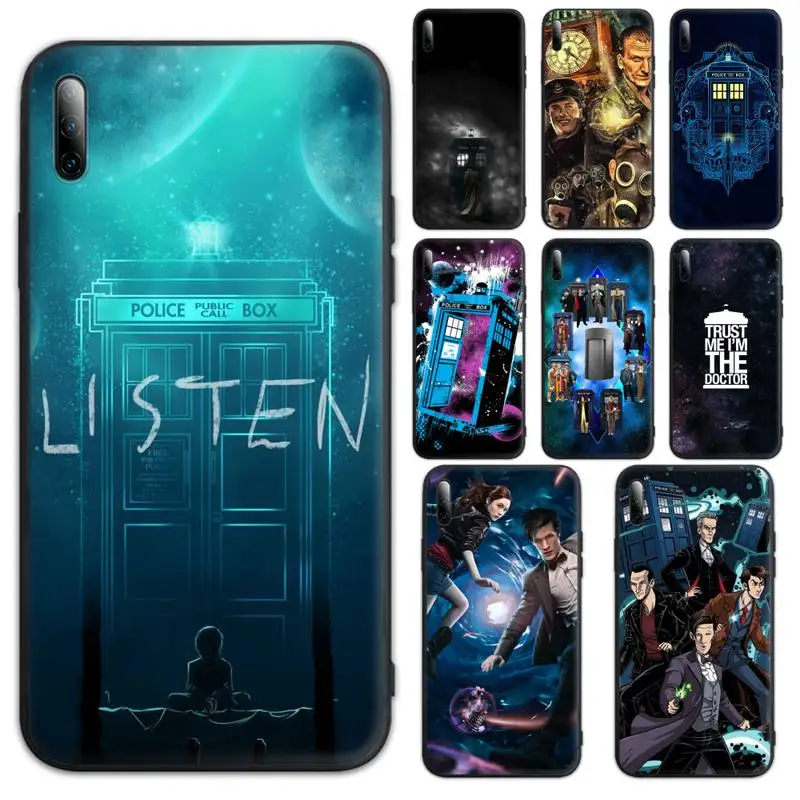 

Doctor Who Funda Phone Case For Huawei P9 P10 P20 P30 P40 pro lite plus Smart Cover Fundas Coque