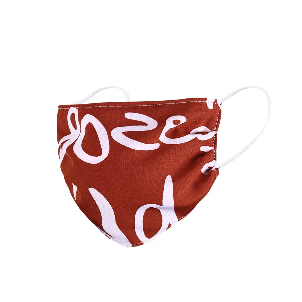 Ткань полиэстер моющиеся Анти пыль многоразовые маски для лица рта покрытие